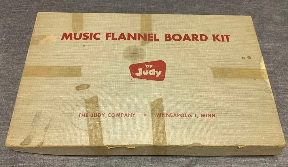 Vintage 1960s Music Flannel Board Set - The Judy Company - PLEASE READ Art